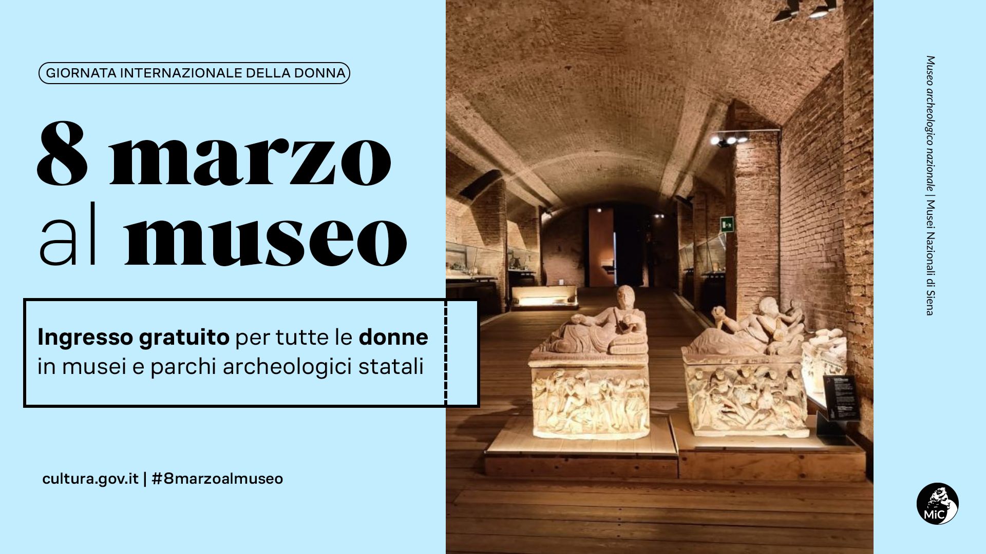 8 marzo al museo 2026: Museo archeologico nazionale